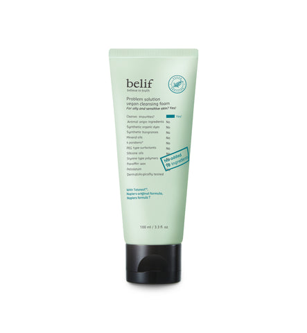 Belif problem solution vegan cleansing foam 100ml