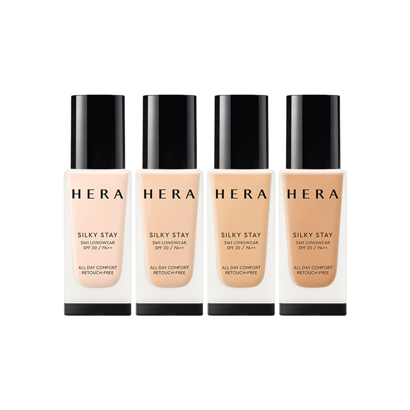 Hera silky stay 24H longwear foundation SPF20/PA++ 30g – ozmultishop