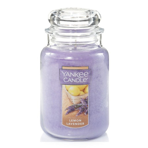 Yankee candle large jar lemon lavender