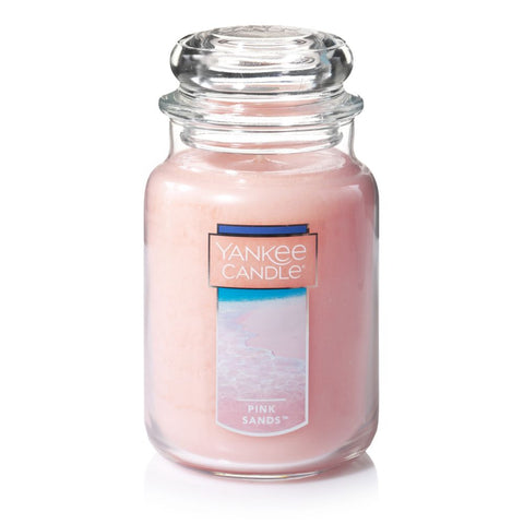 Yankee candle large jar pink sands
