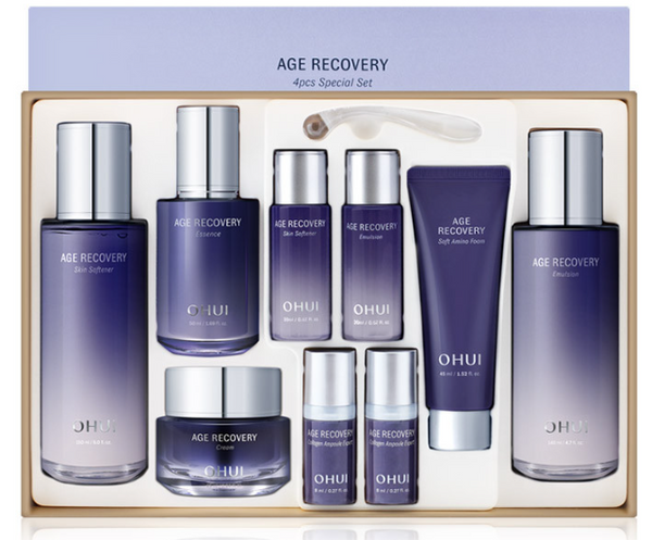 Ohui age recovery special set 4pcs