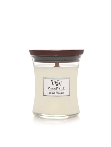 Woodwick candle island coconut