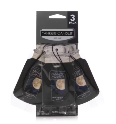 Yankee candle car jar 3P midsummer's night