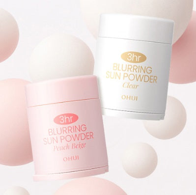 Ohui 3hr blurring sun powder SPF30/PA++ #02 peach beige