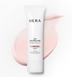 Hera uv protector SPF50+/PA++++ tone-up peach 50ml