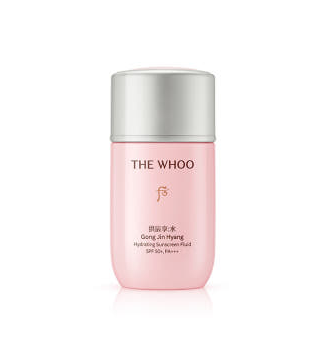 THE WHOO gong jin hyang hydrating sunscreen fluid SPF50+/PA +++ 60ml