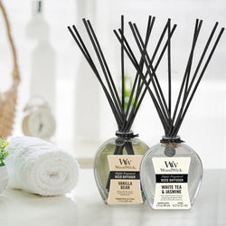 Woodwick reed diffuser white tea & jasmine