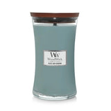 Woodwick candle blue java banana