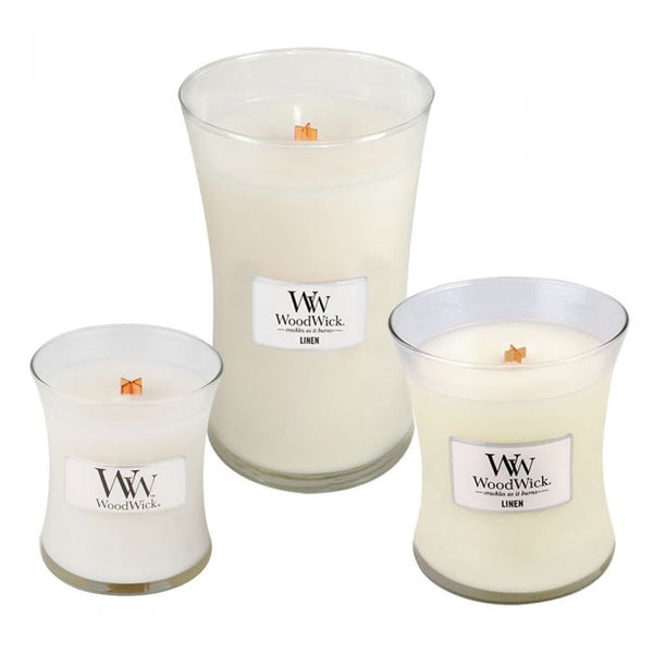 Woodwick candle linen