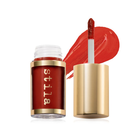 Stila shine fever lip vinyl #gwanhwamun red