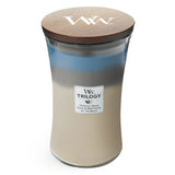 Woodwick candle trilogy nautical escape