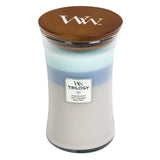 Woodwick candle trilogy woven comforts